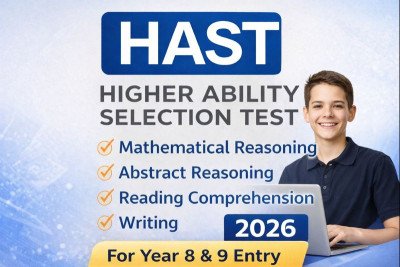 HAST For Year 8 & 9 Entry - Exam in 2026 